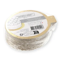 Alice Delice Support, Transport^20 mini supports à gâteaux ronds dorés 8 cm