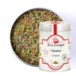 Terre Exotique Epicerie|Epices Et Aromates^Mélange 7 sésames 60 gr -