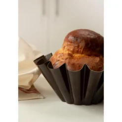 Alice Delice Moules À Gâteau^Moule à brioche en métal anti adhérent 4/6 parts- Alice Déli