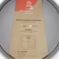 Alice Delice Moules À Gâteau^Moule à charnière à bords hauts en métal anti adhérent 22 x