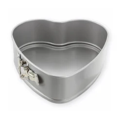 Alice Delice Moules À Gâteau^Moule à charnière coeur en métal anti adhérent 4/6 parts 20