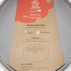 Alice Delice Moules À Gâteau^Moule à charnière en métal anti adhérent 4/6 parts 20 cm -