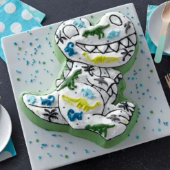 Wilton Moules À Gâteau^Moule en acier Dinosaure 34 cm -