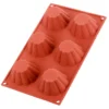 Alice Delice Moules Individuels^Moule en silicone 6 brioches - Alice Délice