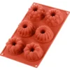 Alice Delice Moules Individuels^Moule en silicone 6 cakes fantaisies - Alice Délice