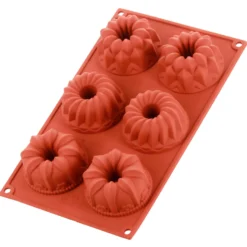 Alice Delice Moules Individuels^Moule en silicone 6 cakes fantaisies - Alice Délice