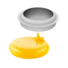 Silikomart Moules À Gâteau^Moule en silicone 3D Eclisse -