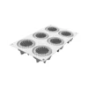 Silikomart Moules Individuels^Moule en silicone 3D 6 mini Wave -