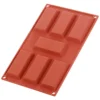 Alice Delice Moules Individuels^Moule en silicone 7 financiers - Alice Délice