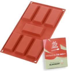 Alice Delice Moules Individuels^Moule en silicone 7 financiers - Alice Délice