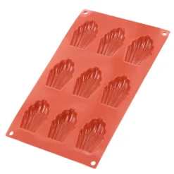 Alice Delice Moules Individuels^Moule en silicone 9 madeleines - Alice Délice
