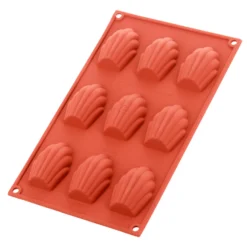 Alice Delice Moules Individuels^Moule en silicone 9 madeleines - Alice Délice