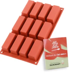 Alice Delice Moules Individuels^Moule en silicone 12 mini cakes - Alice Délice