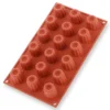 Alice Delice Moules Individuels^Moule en silicone 18 mini cannelés - Alice Délice