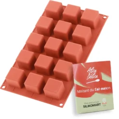 Alice Delice Moules Individuels^Moule en silicone 15 mini cubes - Alice Délice