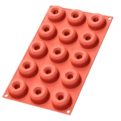 Alice Delice Moules Individuels^Moule en silicone 15 mini donuts - Alice Délice