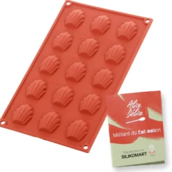 Alice Delice Moules Individuels^Moule en silicone 15 mini madeleines - Alice Délice