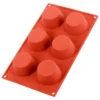 Alice Delice Moules Individuels^Moule en silicone 6 muffins - Alice Délice