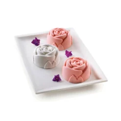 Alice Delice Moules Individuels^Moule en silicone 6 roses - Alice Délice