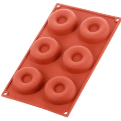 Alice Delice Moules Individuels^Moule en silicone 6 savarins - Alice Délice