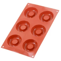 Alice Delice Moules Individuels^Moule en silicone 6 savarins - Alice Délice