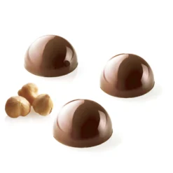 Silikomart Moule À Chocolat^Moule en tritan chocolat Semisfera 01 -
