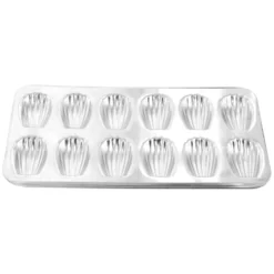 Alice Delice Moules Individuels^Moule 12 madeleines en fer blanc 40 cm - Alice Délice