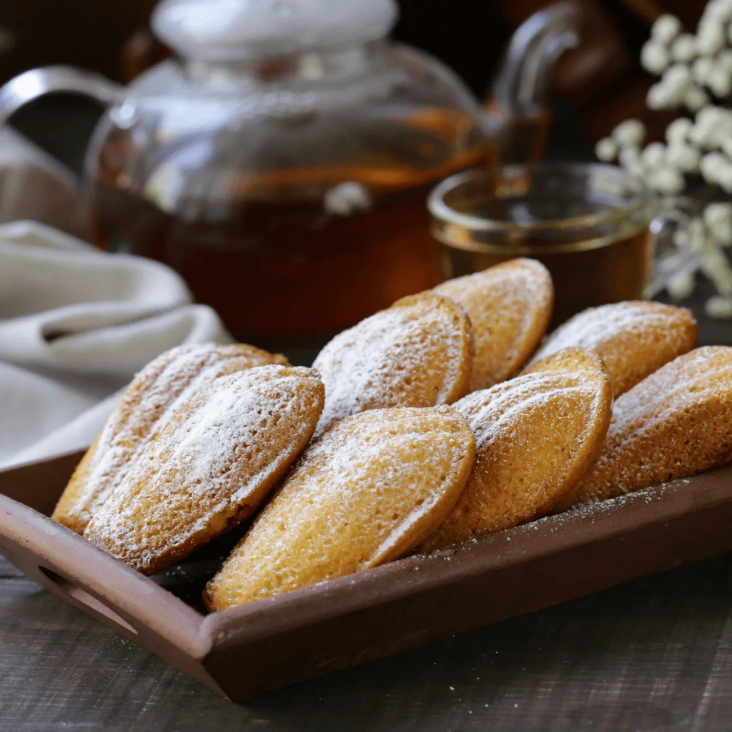 Alice Delice Moules Individuels^Moule 12 madeleines en fer blanc 40 cm - Alice Délice