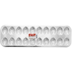 Alice Delice Moules Individuels^Moule 20 mini madeleines en fer blanc 40 cm - Alice Délice