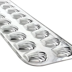 Alice Delice Moules Individuels^Moule 20 mini madeleines en fer blanc 40 cm - Alice Délice