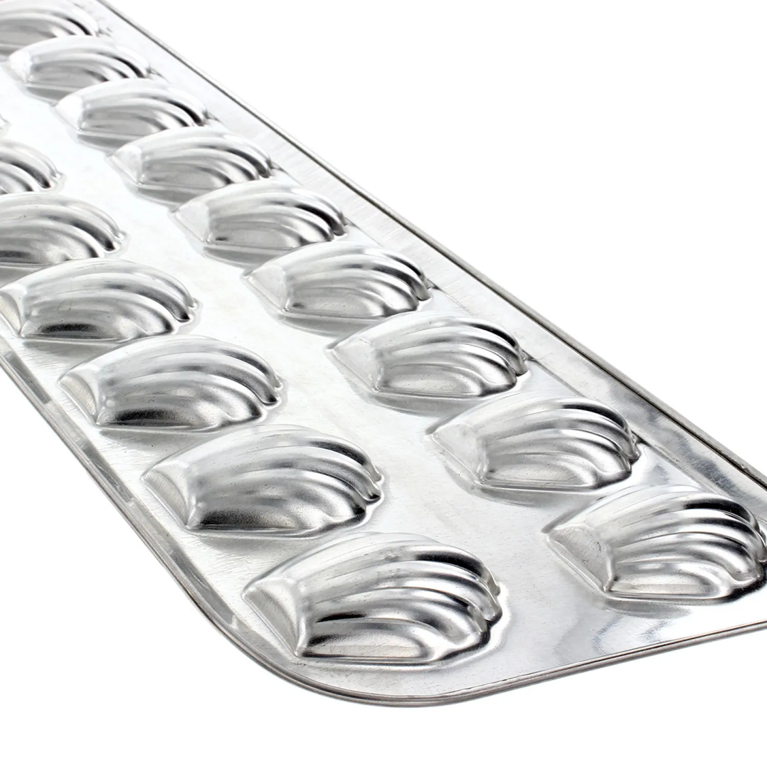 Alice Delice Moules Individuels^Moule 20 mini madeleines en fer blanc 40 cm - Alice Délice