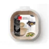 Alice Delice Papier, Film Alimentaire|Accessoires De Cuisson^50 moules en papier pour airfryer carrés 20 cm - Ibili