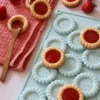 Scrapcooking Moules Individuels^Moule silicone 11 biscuits tartelettes rondes -