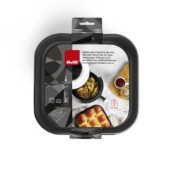 Ibili Cuisson Au Four|Plats À Four^Moule silicone carré pour Airfryer + éplucheur offert