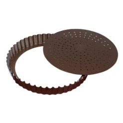 Alice Delice Moules À Tarte^Moule à tarte avec fond amovible en métal anti-adhérent 28 c