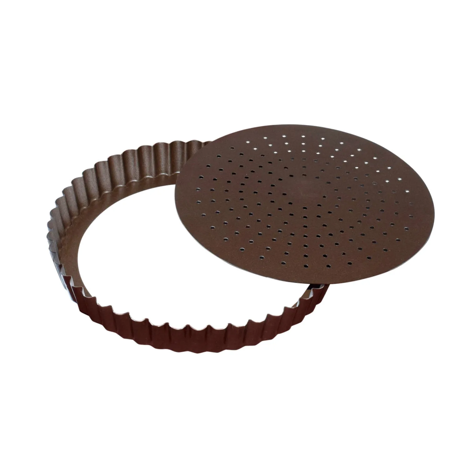 Alice Delice Moules À Tarte^Moule à tarte avec fond amovible en métal anti-adhérent 24 c