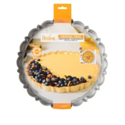 Decora Moules À Tarte^Moule à tarte avec fond amovible en métal anti adhésif 30 cm