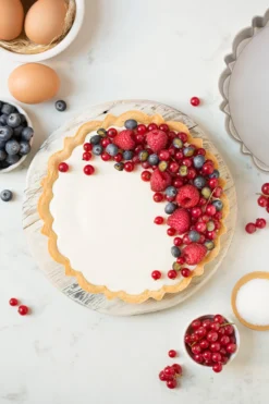Decora Moules À Tarte^Moule à tarte avec fond amovible en métal anti adhésif 25 cm