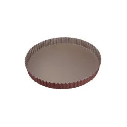 Alice Delice Moules À Tarte^Moule à tarte avec fond fixe en métal anti-adhérent 20 cm -