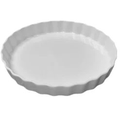 Girard Porcelaine Moules À Tarte^Moule à tarte tourtière en porcelaine blanc 27 x 3.5 cm - G