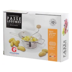 Alice Delice Ustensiles De Préparation|Passoire Et Tamis^Moulin à légumes premium 24 cm - Guillouard