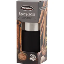Microplane Cuisson Du Fromage^Moulin râpe à muscade,sels et poivres 2 en 1 -