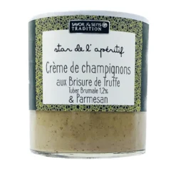 Savor et Sens Epicerie|Moutardes, Sauces Et Condiments^Moutarde Bio brisures de Truffe noire 130 gr -