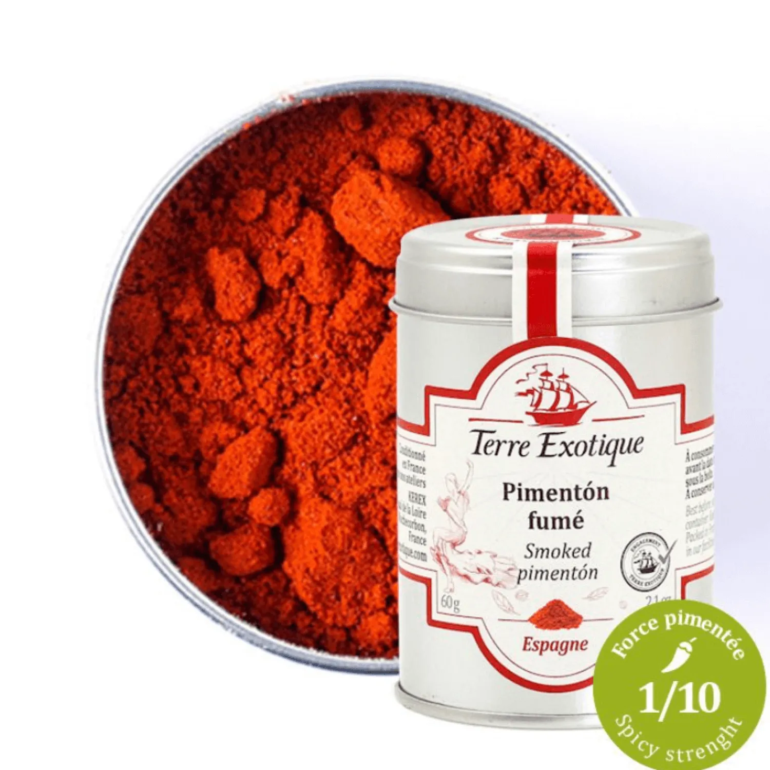 Terre Exotique Epicerie|Epices Et Aromates^Paprika "pimenton" fumé 60 g -