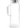 Ibili Service Pour Boisson|Service^Pichet en verre 1.5L avec bouchon filtre inox -