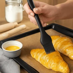 Alice Delice Ustensiles De Cuisine^Pinceau en silicone noir 21 cm - Alice Délice