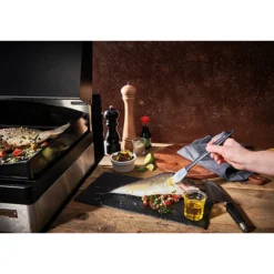 De Buyer Ustensiles De Cuisine^Pinceau en silicone noir et transparent 25 cm -