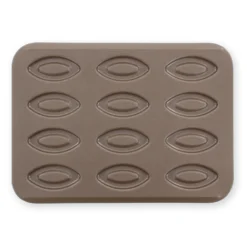 Alice Delice Moules Individuels^Plaque 12 barquettes en métal anti adhérent 32 x 23.5 cm -