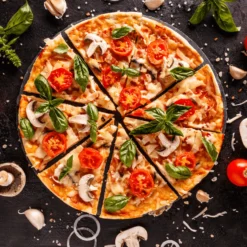 Alice Delice Cuisson Au Four|Pizza^Plaque à pizza perforée en fer blanc 30 cm - Alice Délice