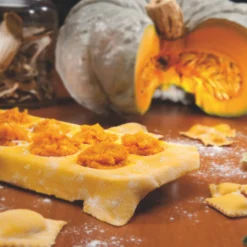 Alice Delice Ustensiles Spécifiques|Pâtes Fraîches Maison^Plaque à 12 raviolis avec rouleau en bois - Alice Délice